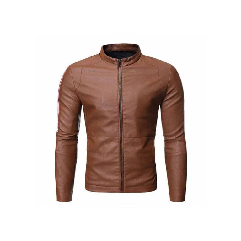 Minimalist Leather Jacket
